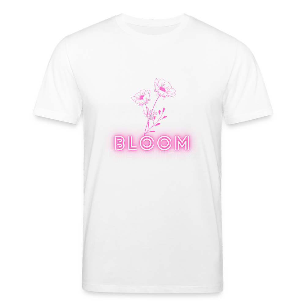 Männer Bio-T-Shirt von Stanley & Stella Beauty Bloom - white