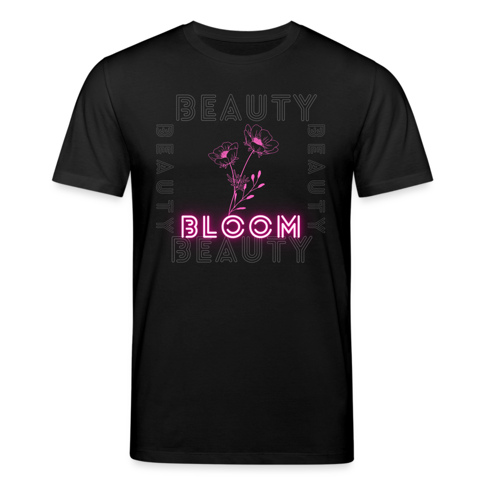 Männer Bio-T-Shirt von Stanley & Stella Beauty Bloom - Schwarz