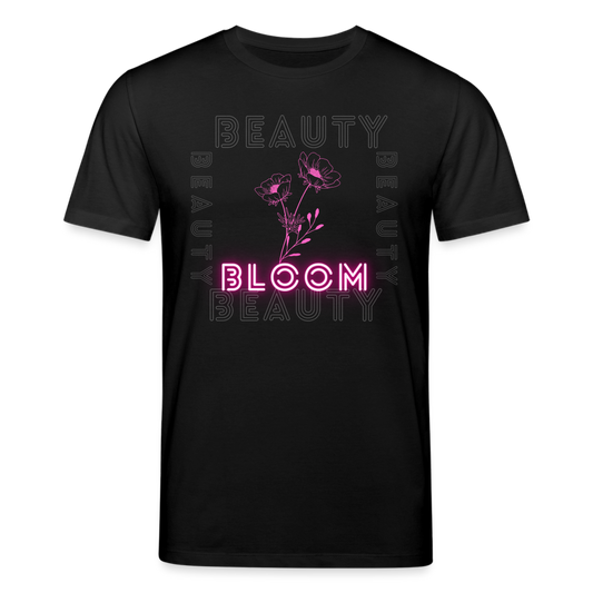 Männer Bio-T-Shirt von Stanley & Stella Beauty Bloom - Schwarz