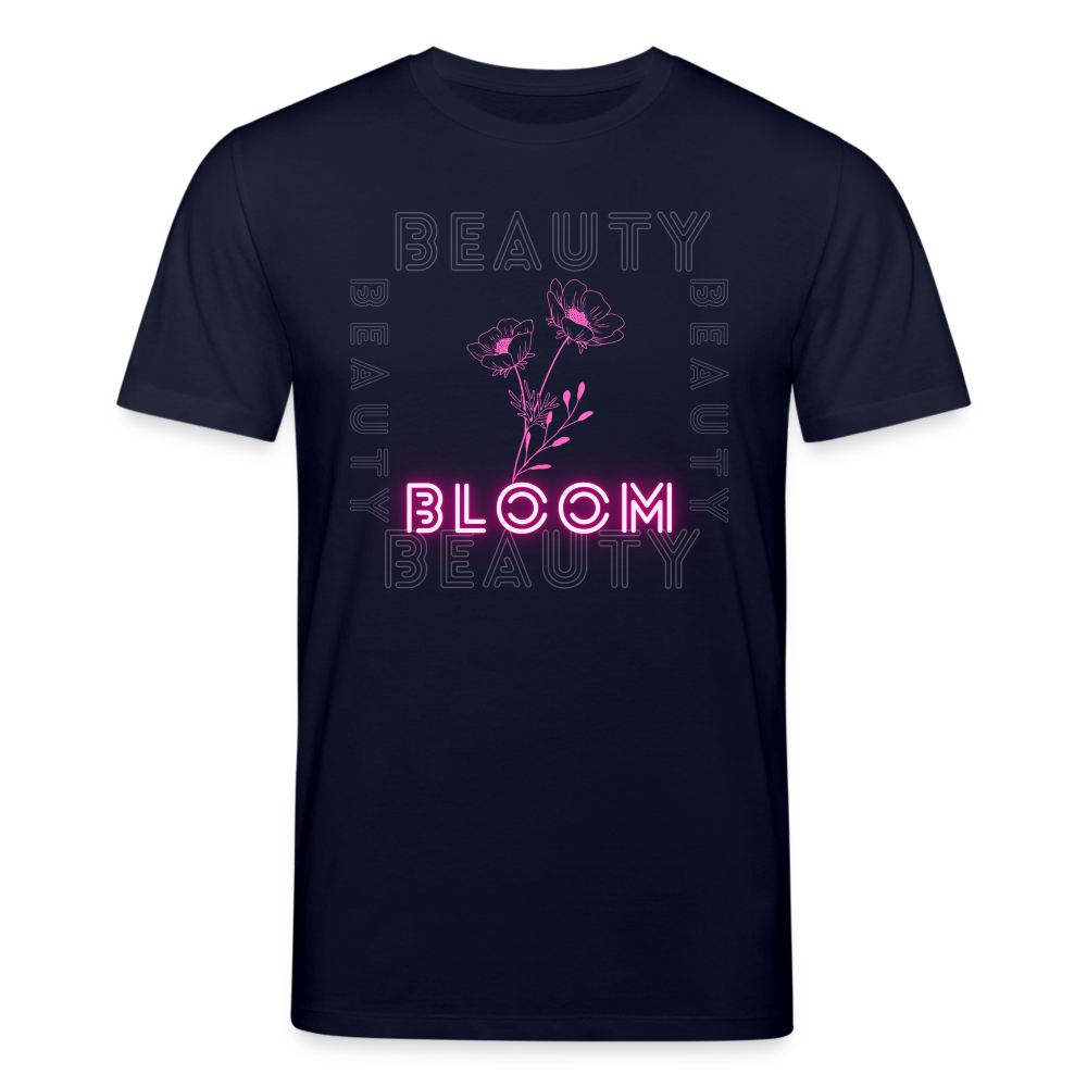 Männer Bio-T-Shirt von Stanley & Stella Beauty Bloom - Navy