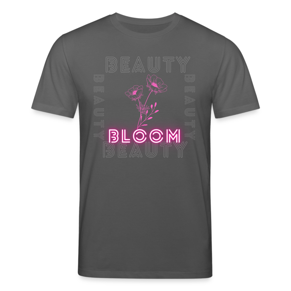 Männer Bio-T-Shirt von Stanley & Stella Beauty Bloom - Anthrazit