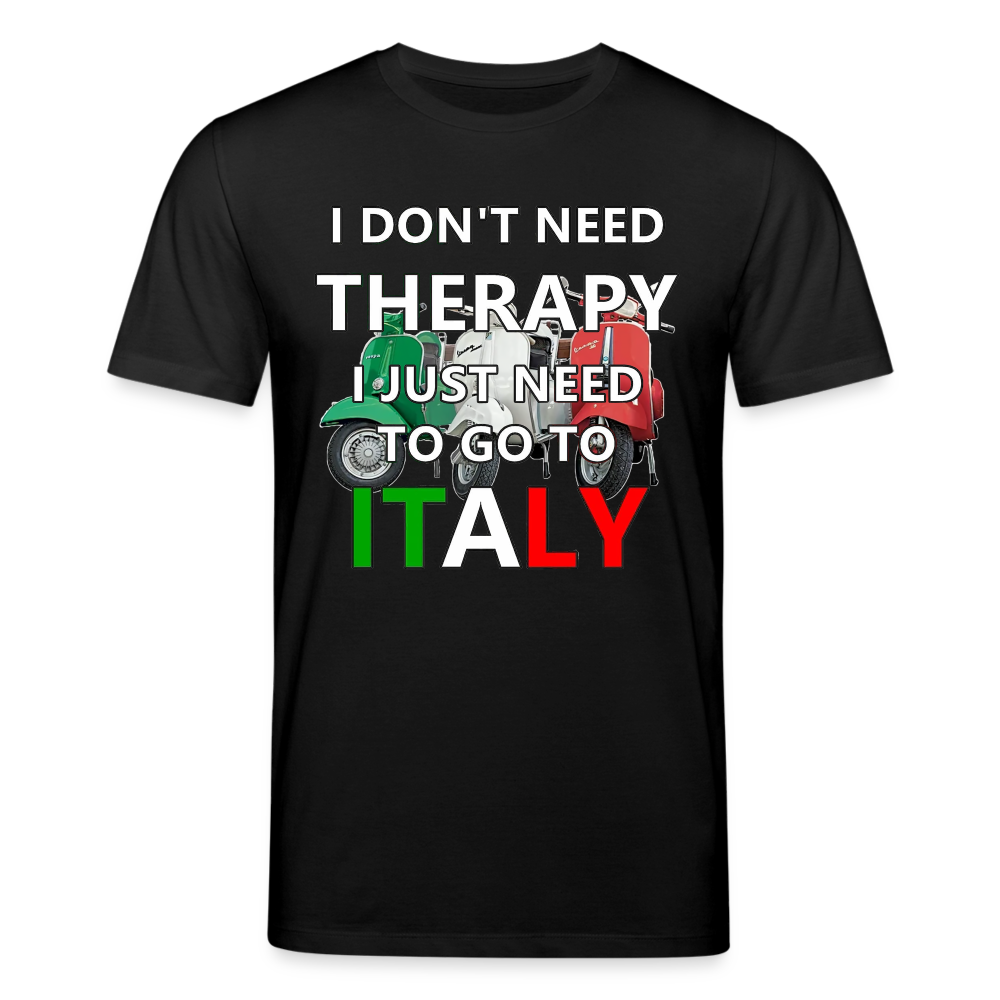 Männer Bio-T-Shirt von Stanley & Stella I DON'T NEED THERAPY - Schwarz