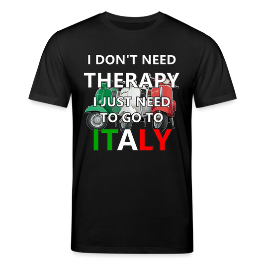 Männer Bio-T-Shirt von Stanley & Stella I DON'T NEED THERAPY - Schwarz
