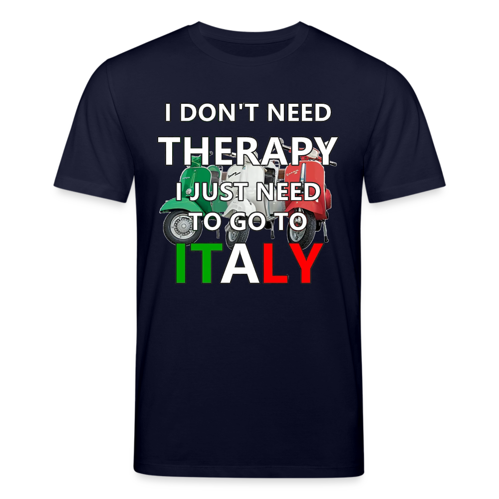 Männer Bio-T-Shirt von Stanley & Stella I DON'T NEED THERAPY - Navy