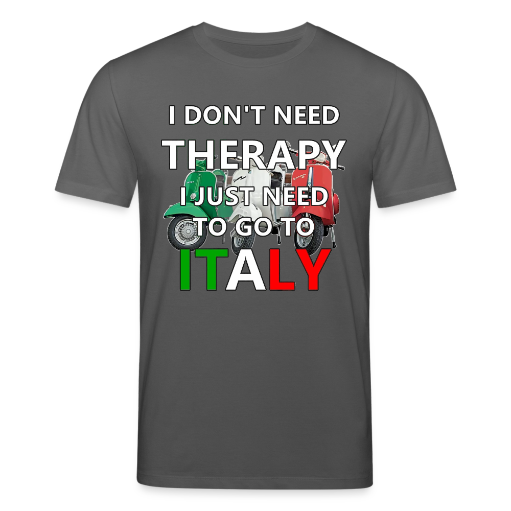 Männer Bio-T-Shirt von Stanley & Stella I DON'T NEED THERAPY - Anthrazit