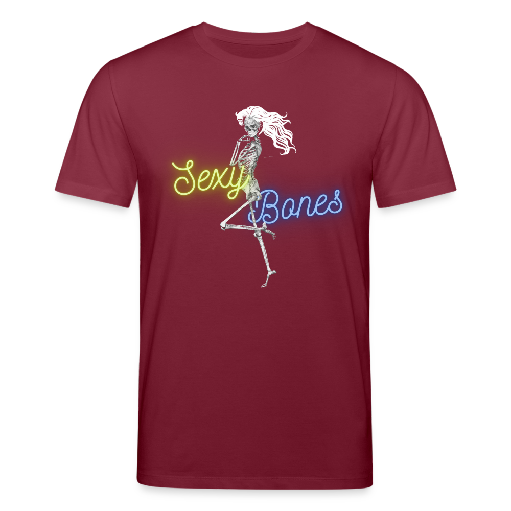 Männer Bio-T-Shirt von Stanley & Stella Sexy Bones - Burgunderrot