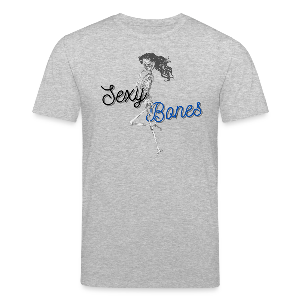 Männer Bio-T-Shirt von Stanley & Stella Sexy Bones - Grau meliert