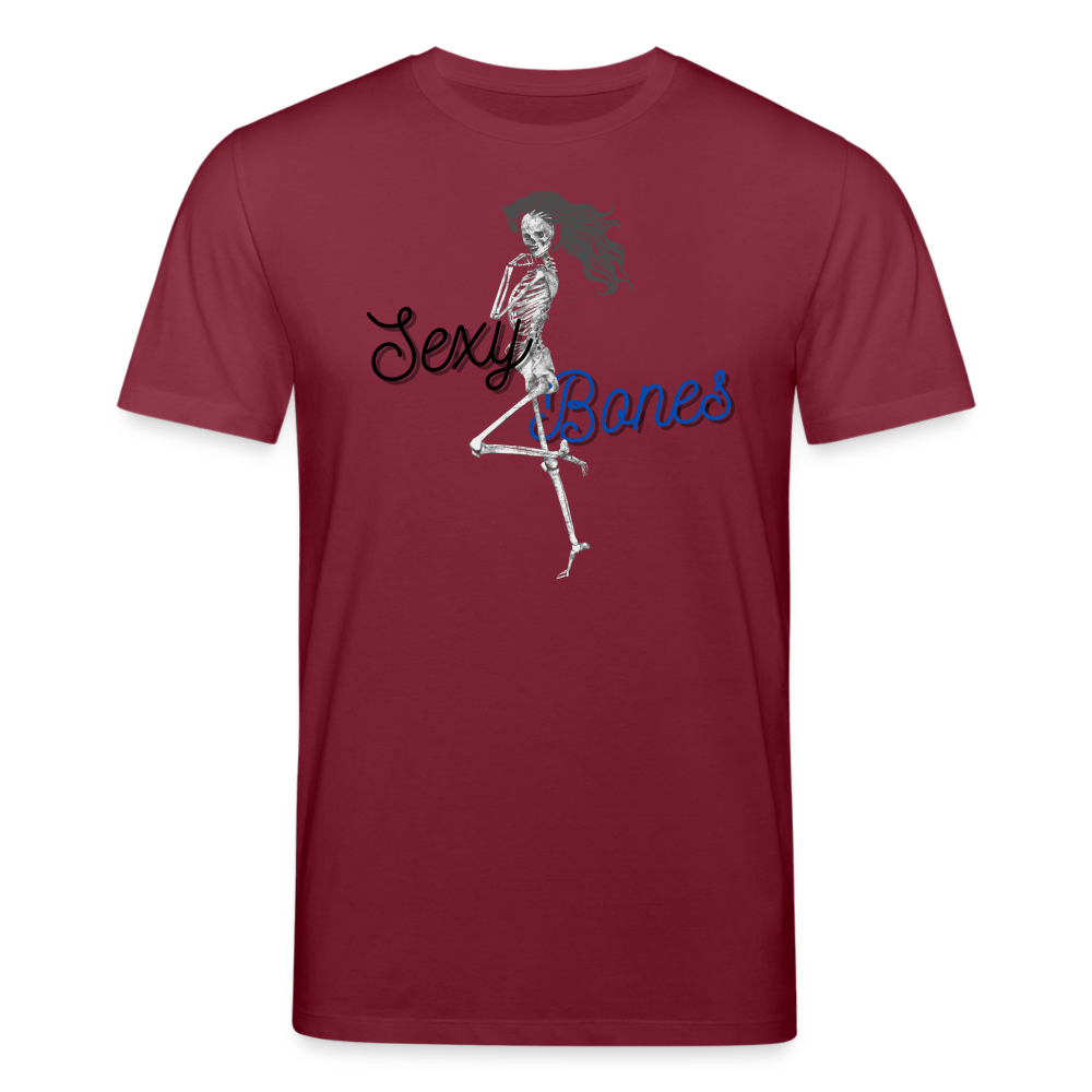 Männer Bio-T-Shirt von Stanley & Stella Sexy Bones - Burgunderrot