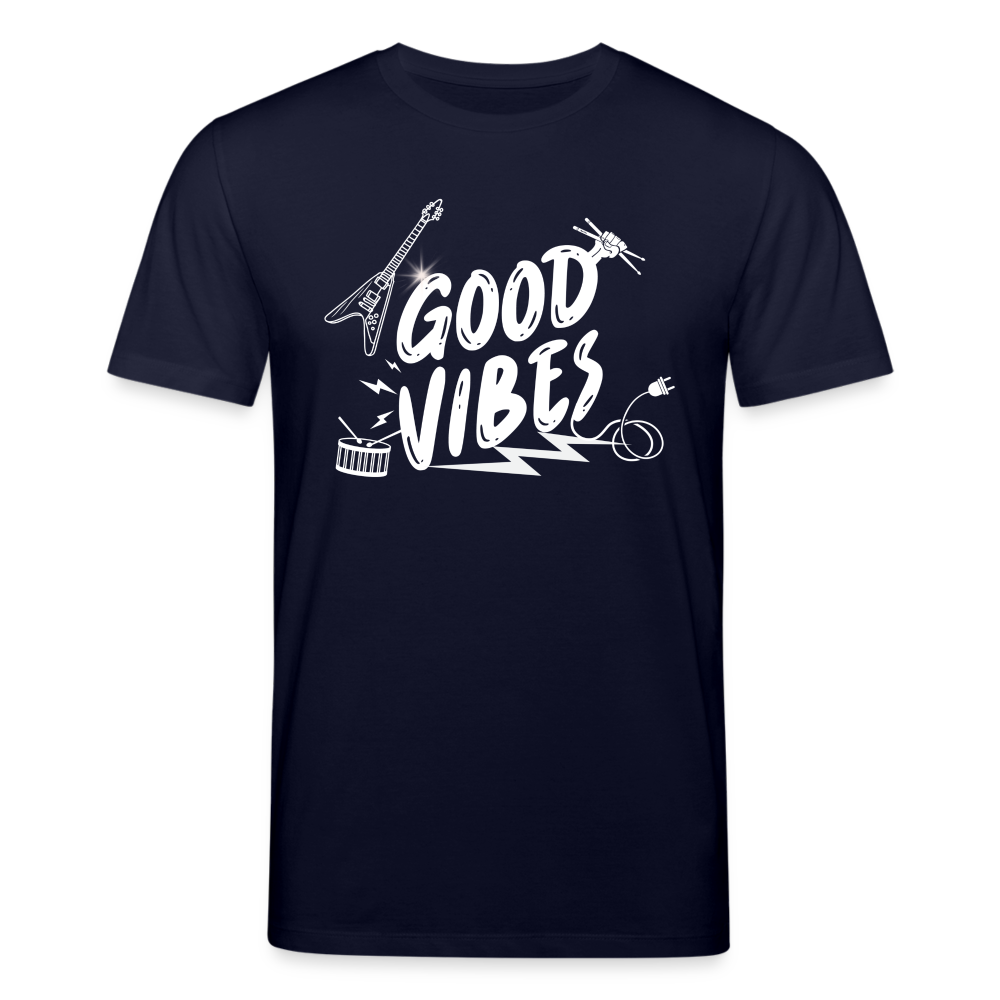 Männer Bio-T-Shirt von Stanley & Stella Good Vibes - Navy