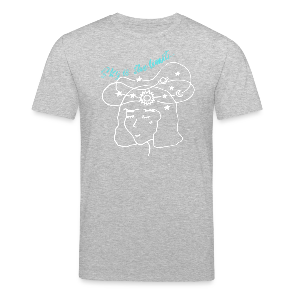 Männer Bio-T-Shirt von Stanley & Stella Sky is the Limit - Grau meliert