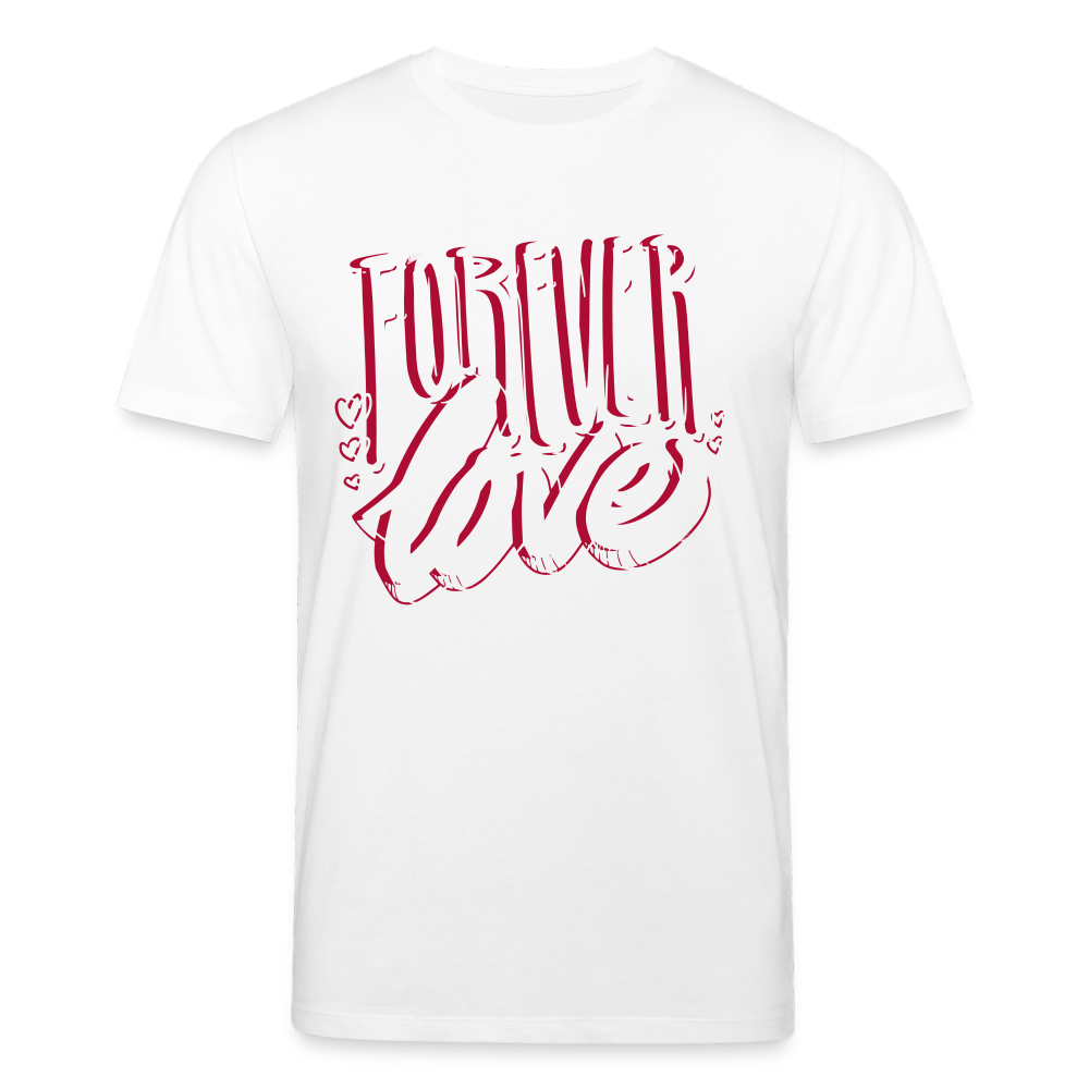 Männer Bio-T-Shirt von Stanley & Stella Forever LOVE - weiß