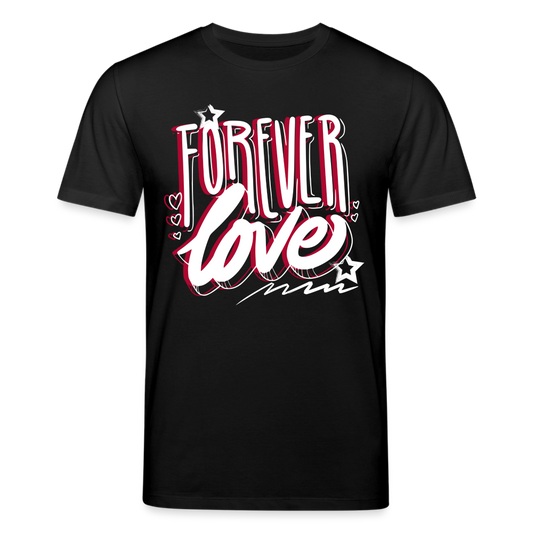 Männer Bio-T-Shirt von Stanley & Stella Forever LOVE - Schwarz