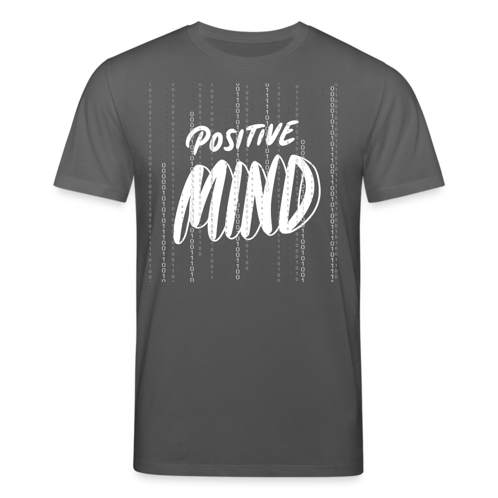 Männer Bio-T-Shirt von Stanley & Stella Positive Mind - Anthrazit