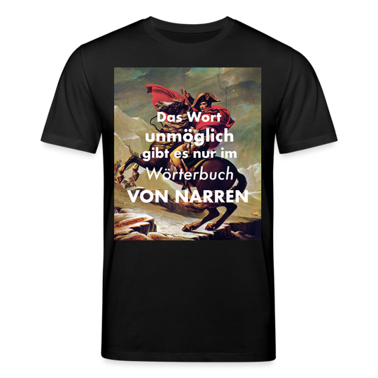 Männer Bio-T-Shirt von Stanley & Stella Das Wort Unmöglich - Schwarz