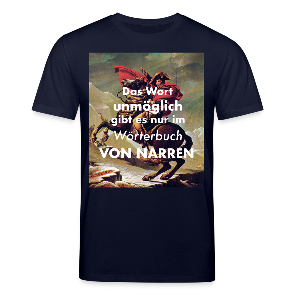 Männer Bio-T-Shirt von Stanley & Stella Das Wort Unmöglich - Navy