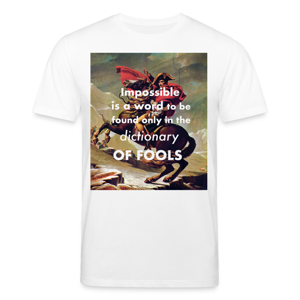Männer Bio-T-Shirt von Stanley & Stella Impossible Napoleon - weiß