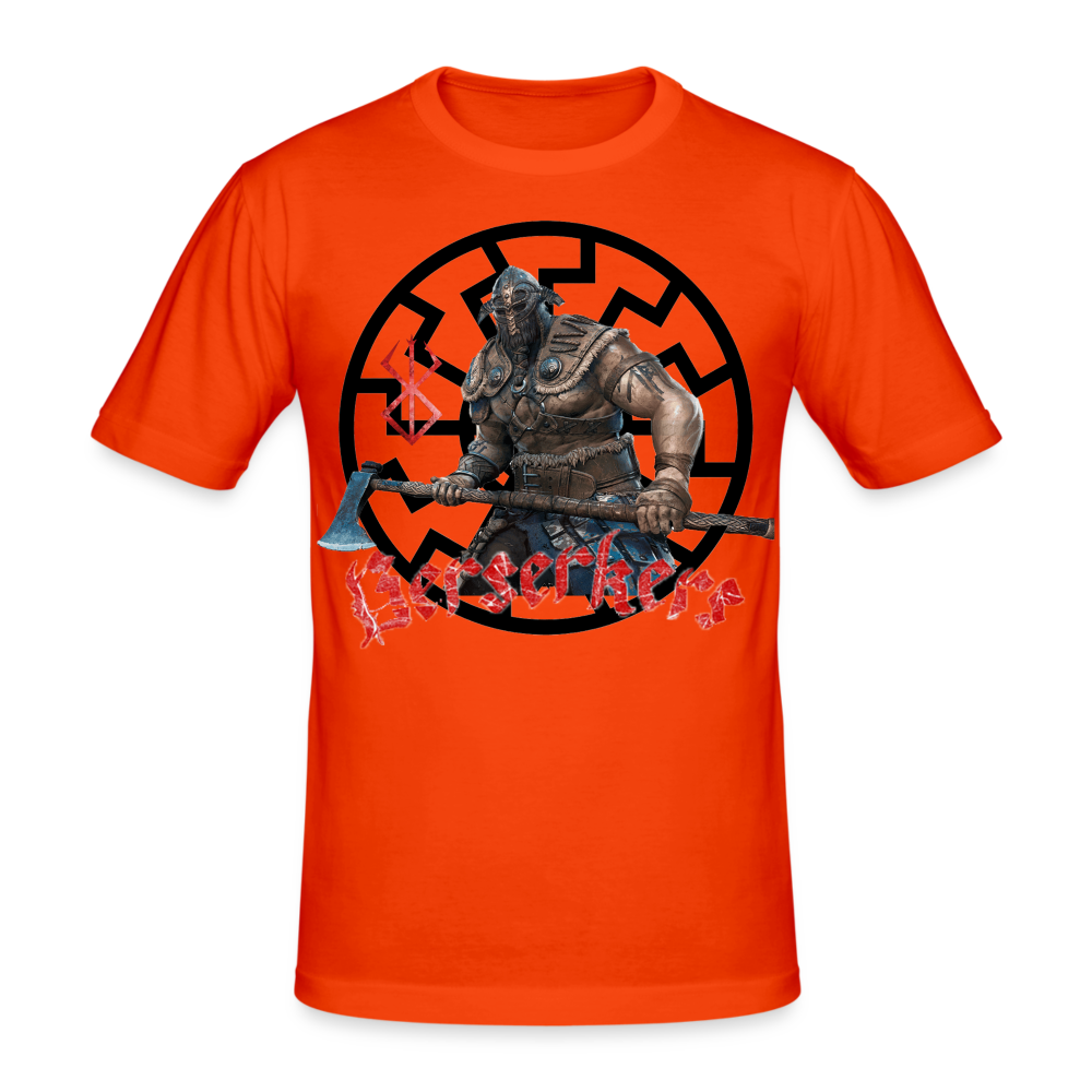 Männer Gildan Heavy Kurzarm T-Shirt Streetwear Berserkers - kräftig Orange