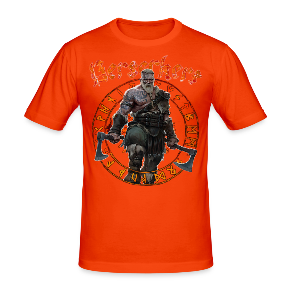 Männer Gildan Heavy Kurzarm T-Shirt Streetwear Berserkers - kräftig Orange