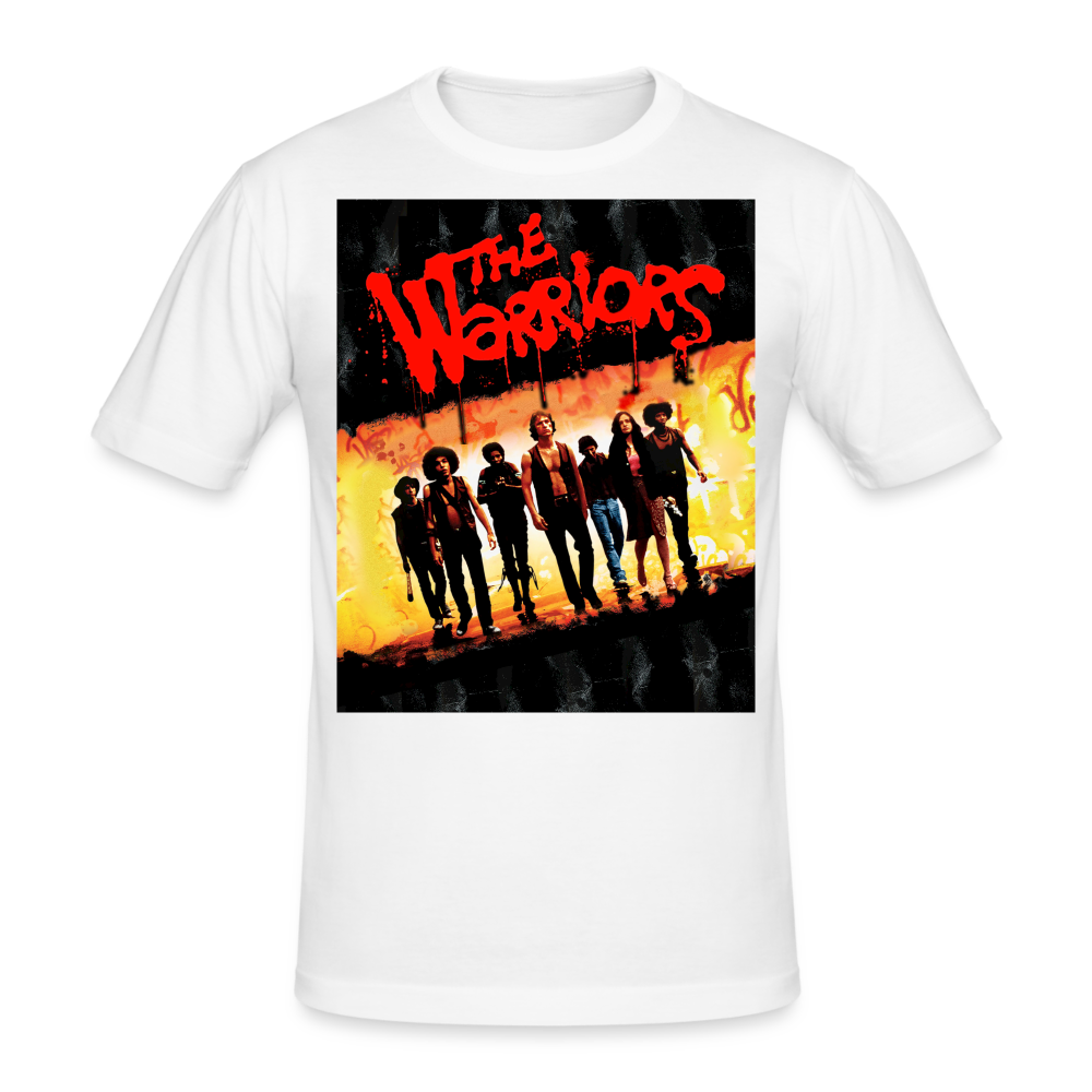 Männer Gildan Heavy Kurzarm T-Shirt Streetwear The Warriors - weiß