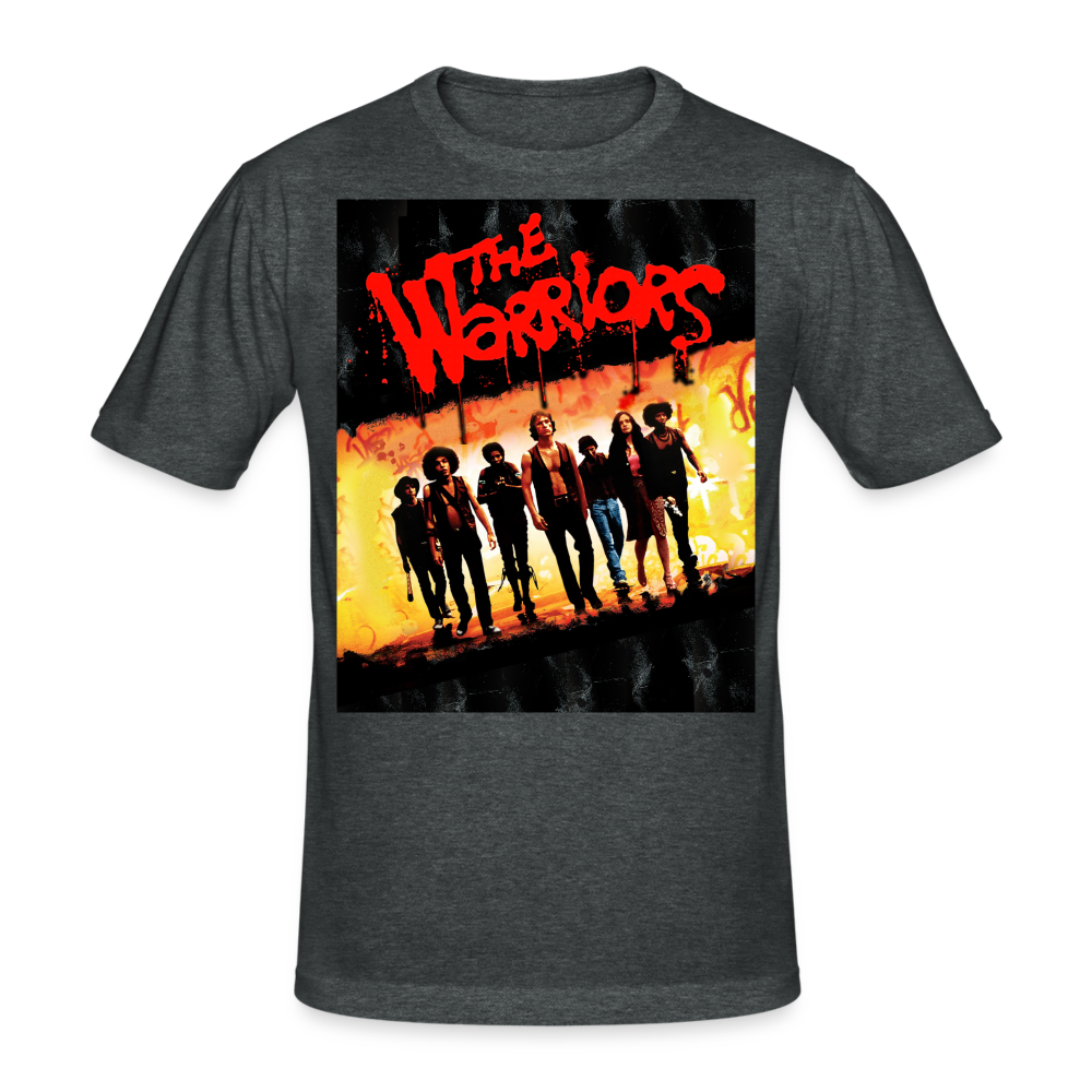 Männer Gildan Heavy Kurzarm T-Shirt Streetwear The Warriors - Dunkelgrau meliert