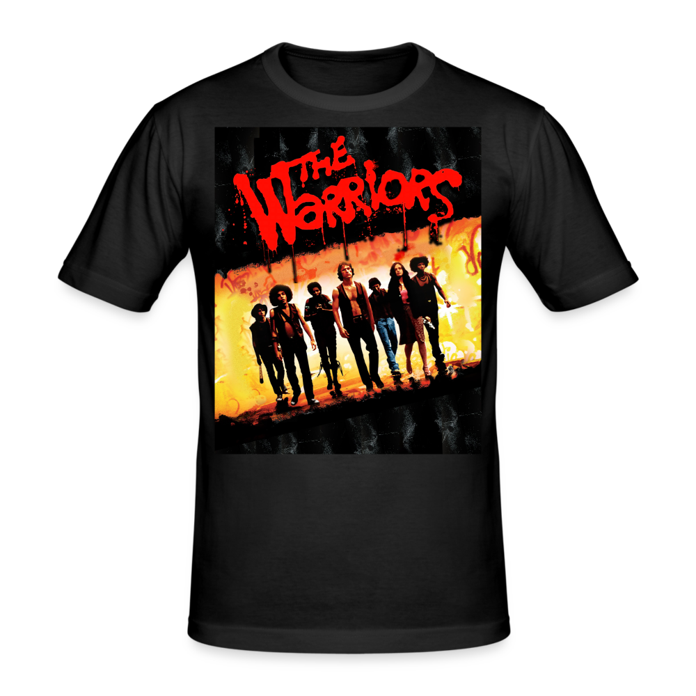 Männer Gildan Heavy Kurzarm T-Shirt Streetwear The Warriors - Schwarz