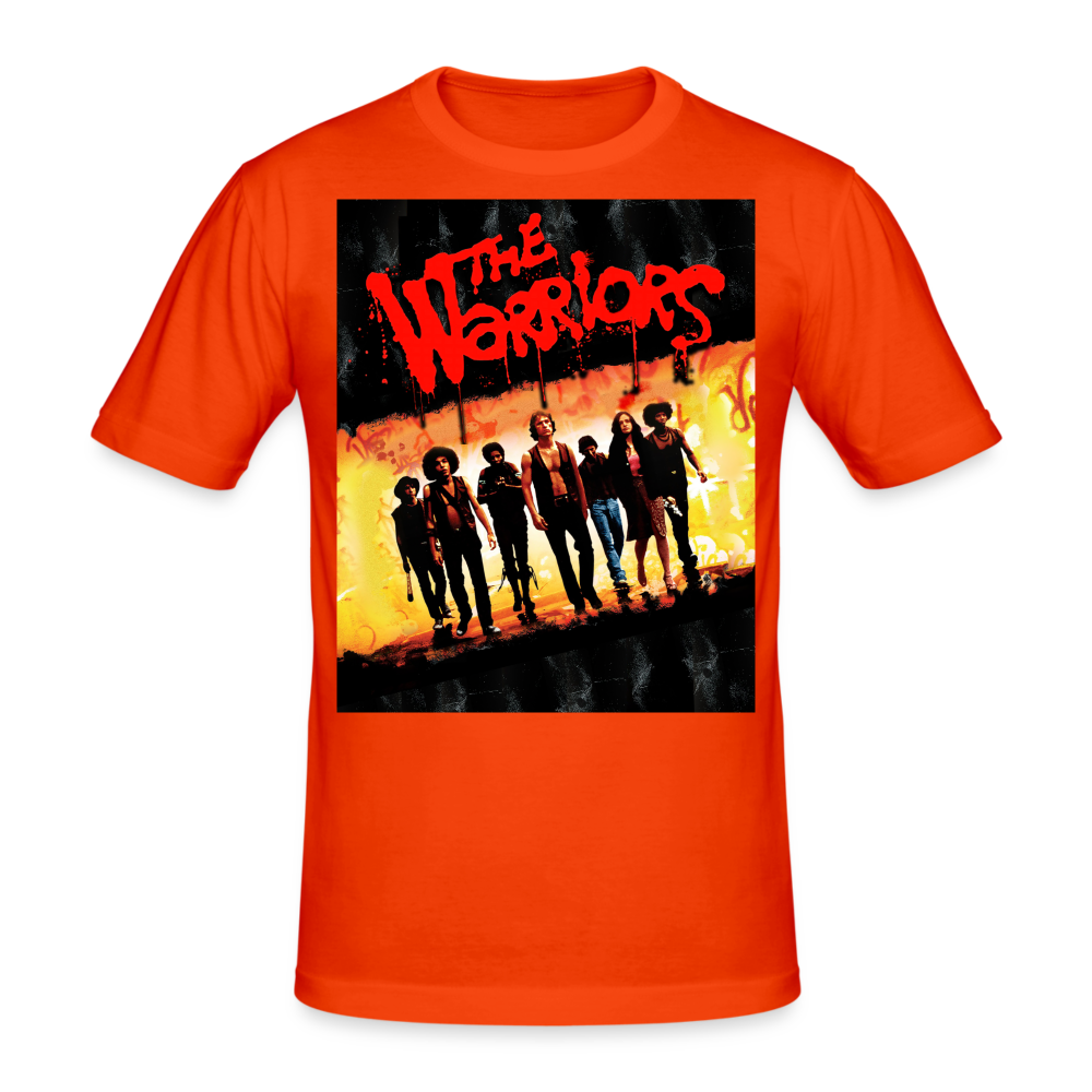 Männer Gildan Heavy Kurzarm T-Shirt Streetwear The Warriors - kräftig Orange