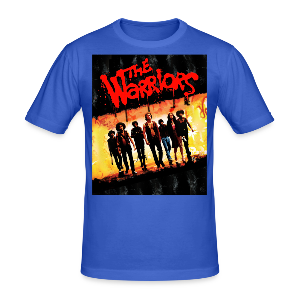 Männer Gildan Heavy Kurzarm T-Shirt Streetwear The Warriors - Königsblau
