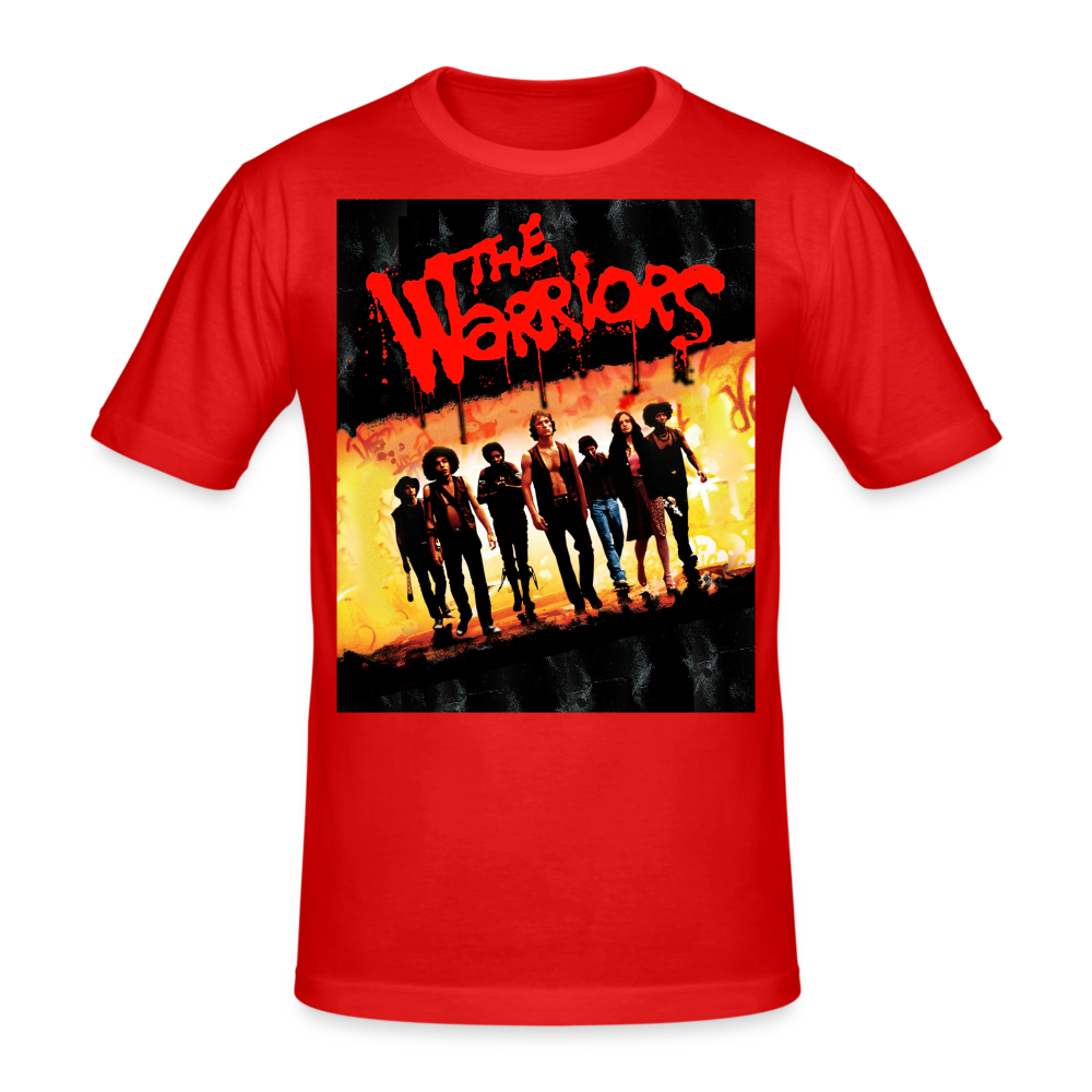 Männer Gildan Heavy Kurzarm T-Shirt Streetwear The Warriors - Rot