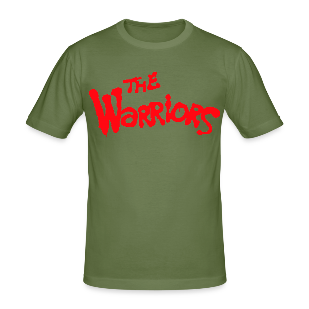Männer Gildan Heavy Kurzarm T-Shirt Streetwear The Warriors - Militärgrün