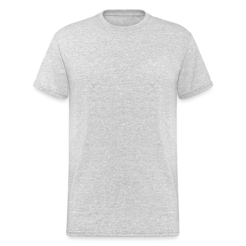 Herren Yakuza T-Shirt Rundhals Unisex Streetwear Gildan 100% Baumwolle - Grau meliert
