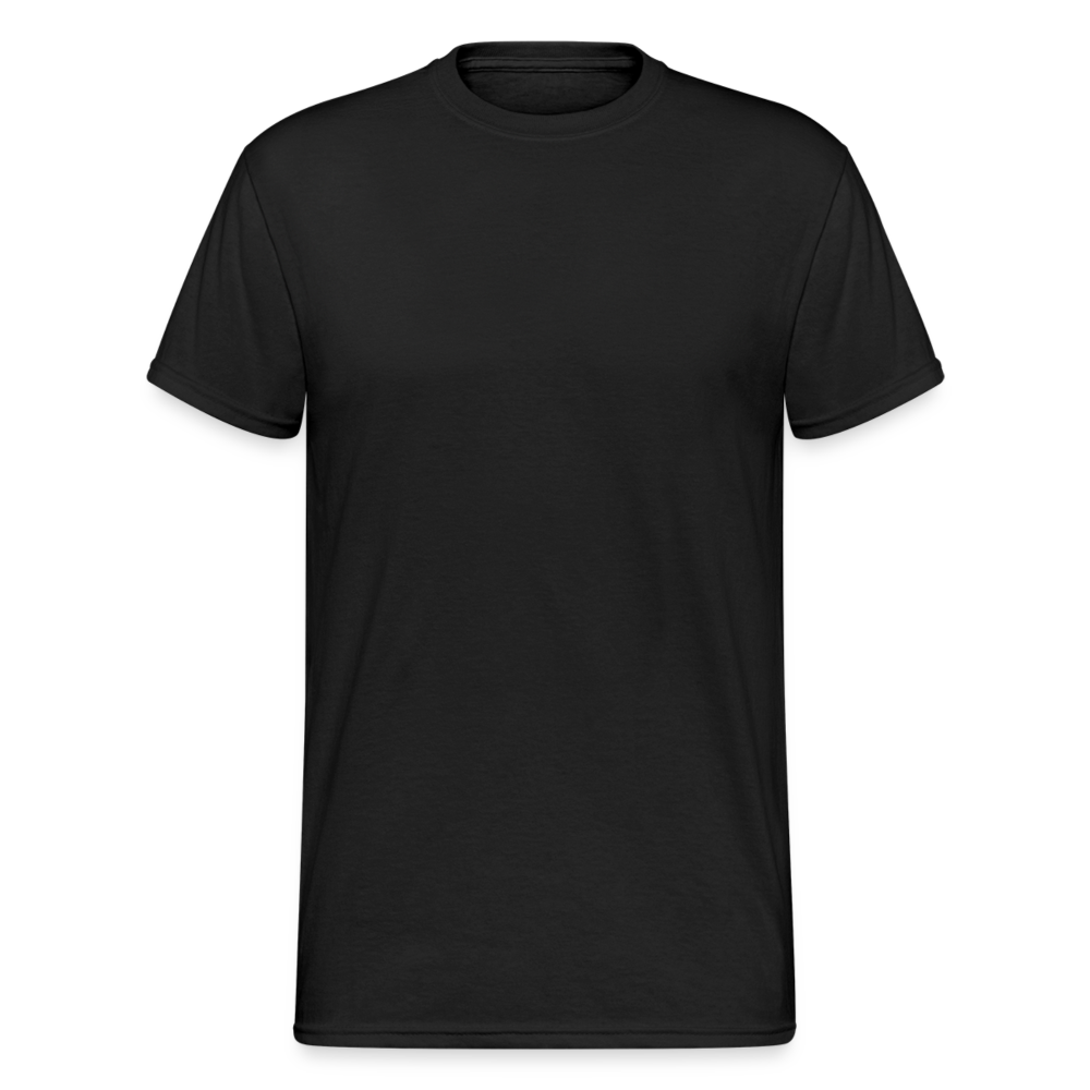 Herren Yakuza T-Shirt Rundhals Unisex Streetwear Gildan 100% Baumwolle - Schwarz
