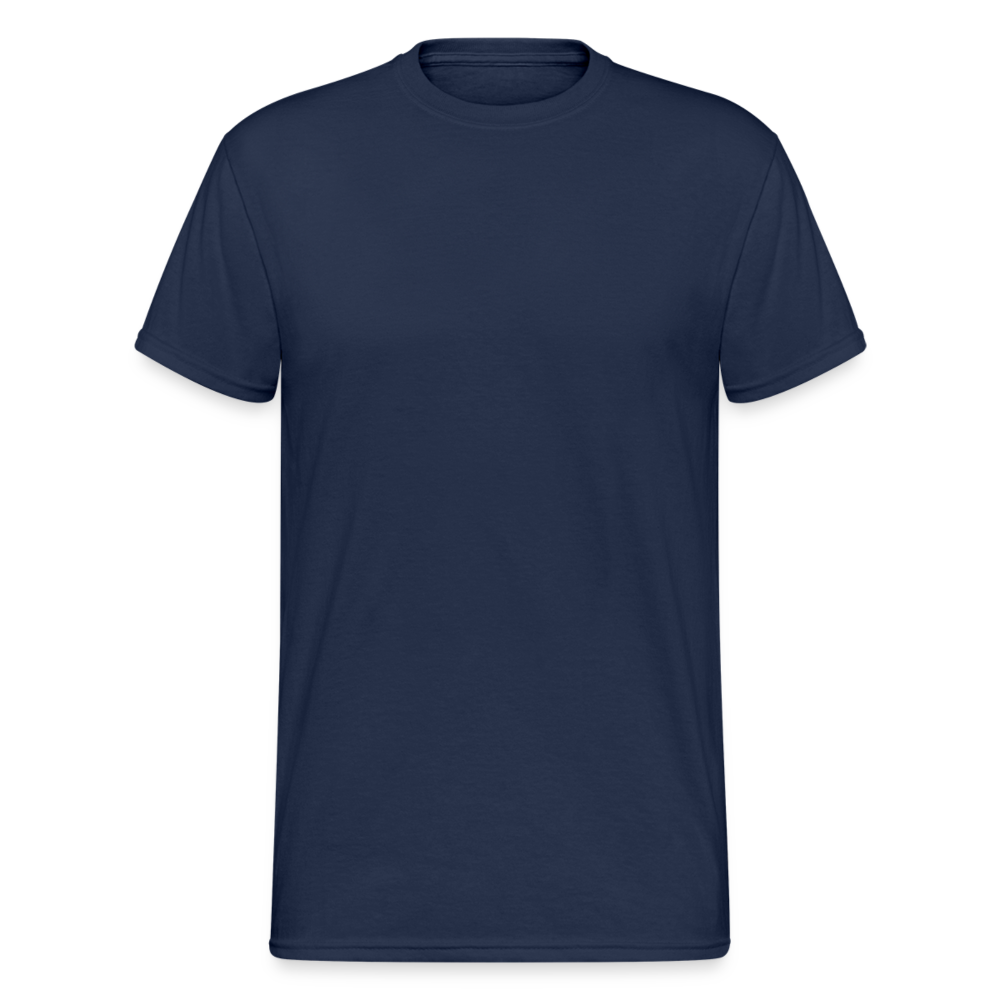 Herren Yakuza T-Shirt Rundhals Unisex Streetwear Gildan 100% Baumwolle - Navy