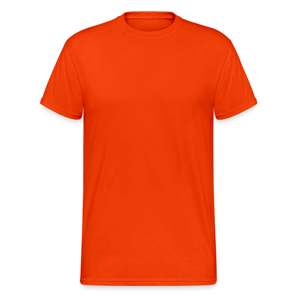 Herren Yakuza T-Shirt Rundhals Unisex Streetwear Gildan 100% Baumwolle - kräftig Orange