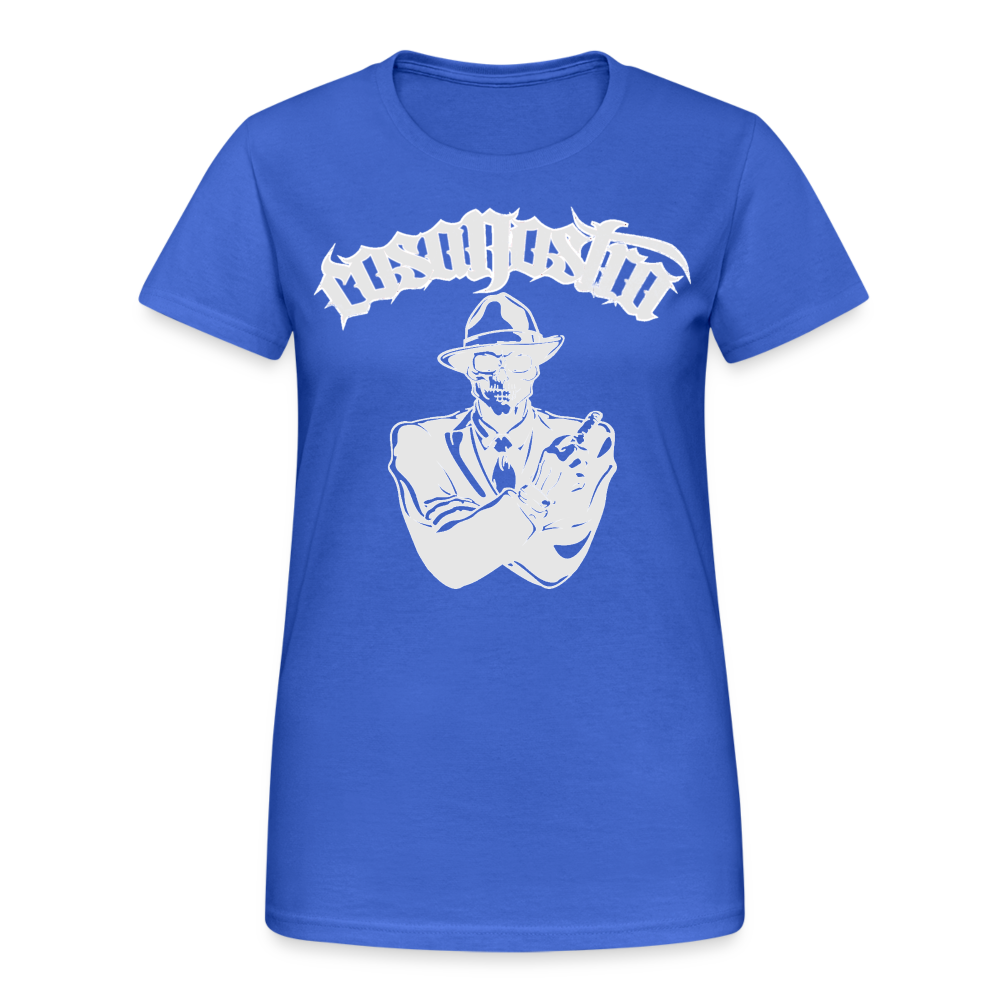 Frauen COSANOSTRA T-Shirt Rundhals Unisex Streetwear Gildan 100% Baumwolle - Königsblau