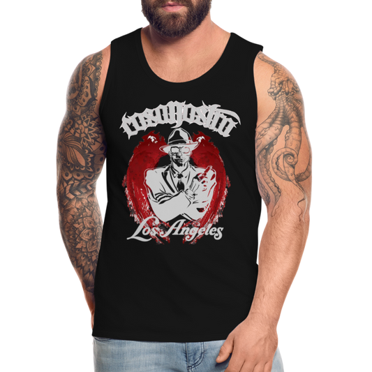 Männer Tank Top Tanktop T-Shirt Muskelshirt Achselshirt Sport Basic Unifarben Herren - Schwarz