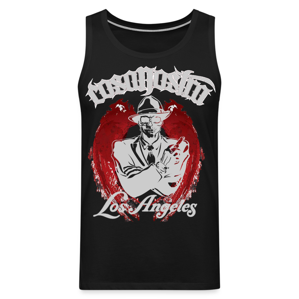Männer Tank Top Tanktop T-Shirt Muskelshirt Achselshirt Sport Basic Unifarben Herren - Schwarz