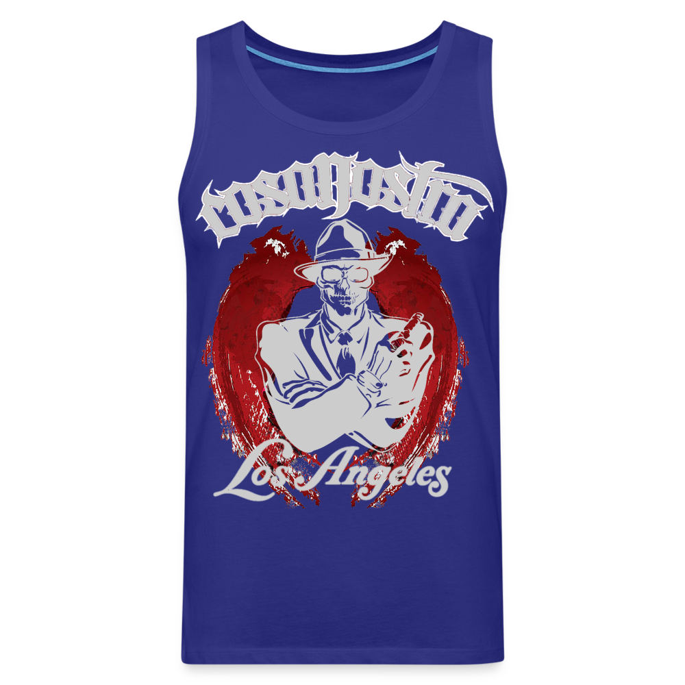 Männer Tank Top Tanktop T-Shirt Muskelshirt Achselshirt Sport Basic Unifarben Herren - Königsblau