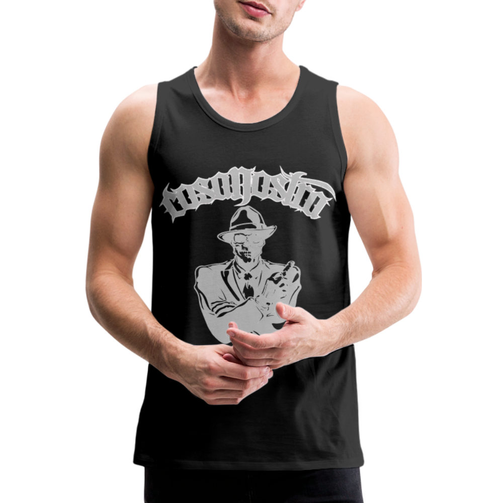 Tanktop COSANOSTRA T-Shirt Muskelshirt Achselshirt Sport Basic  Herren - Schwarz