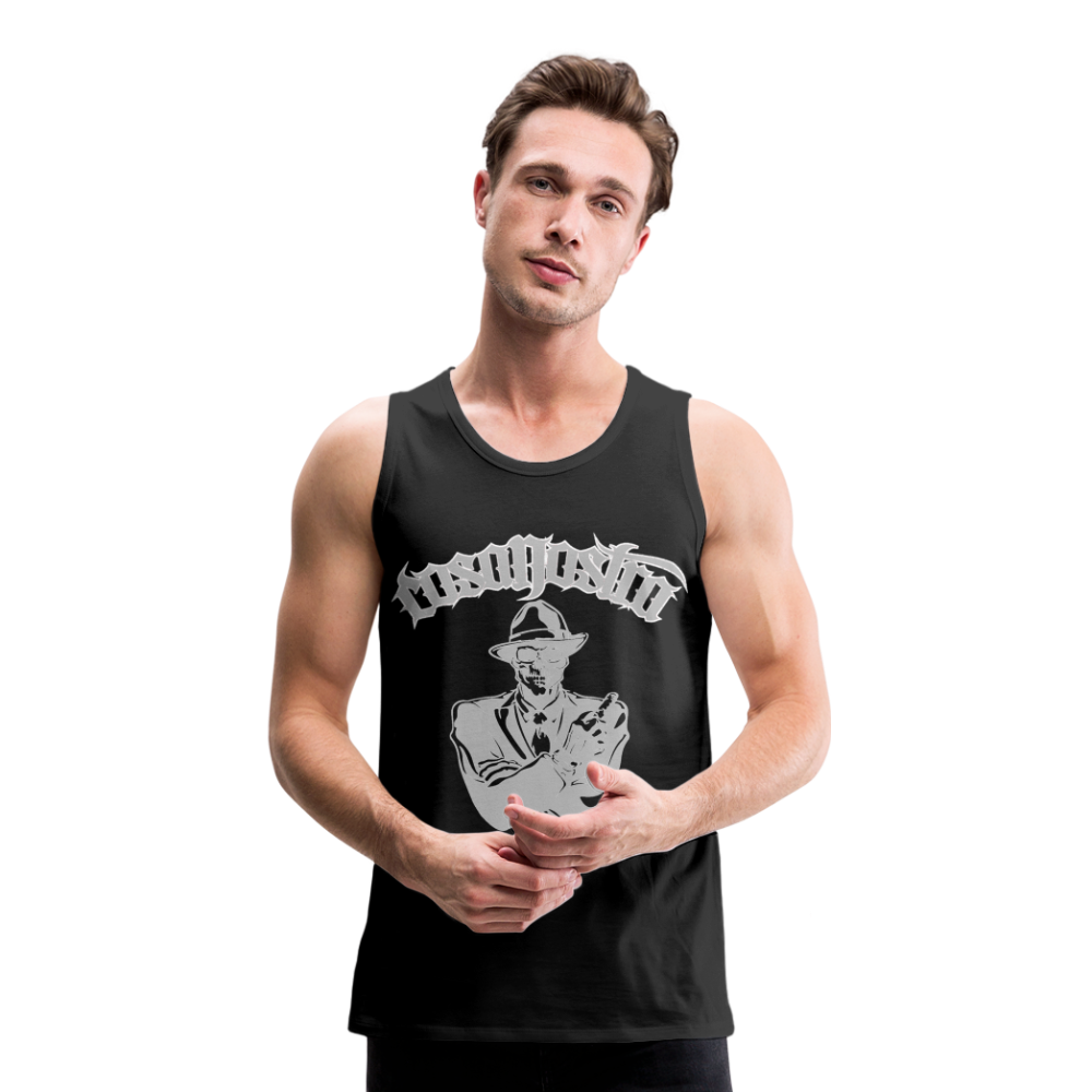 Tanktop COSANOSTRA T-Shirt Muskelshirt Achselshirt Sport Basic  Herren - Schwarz