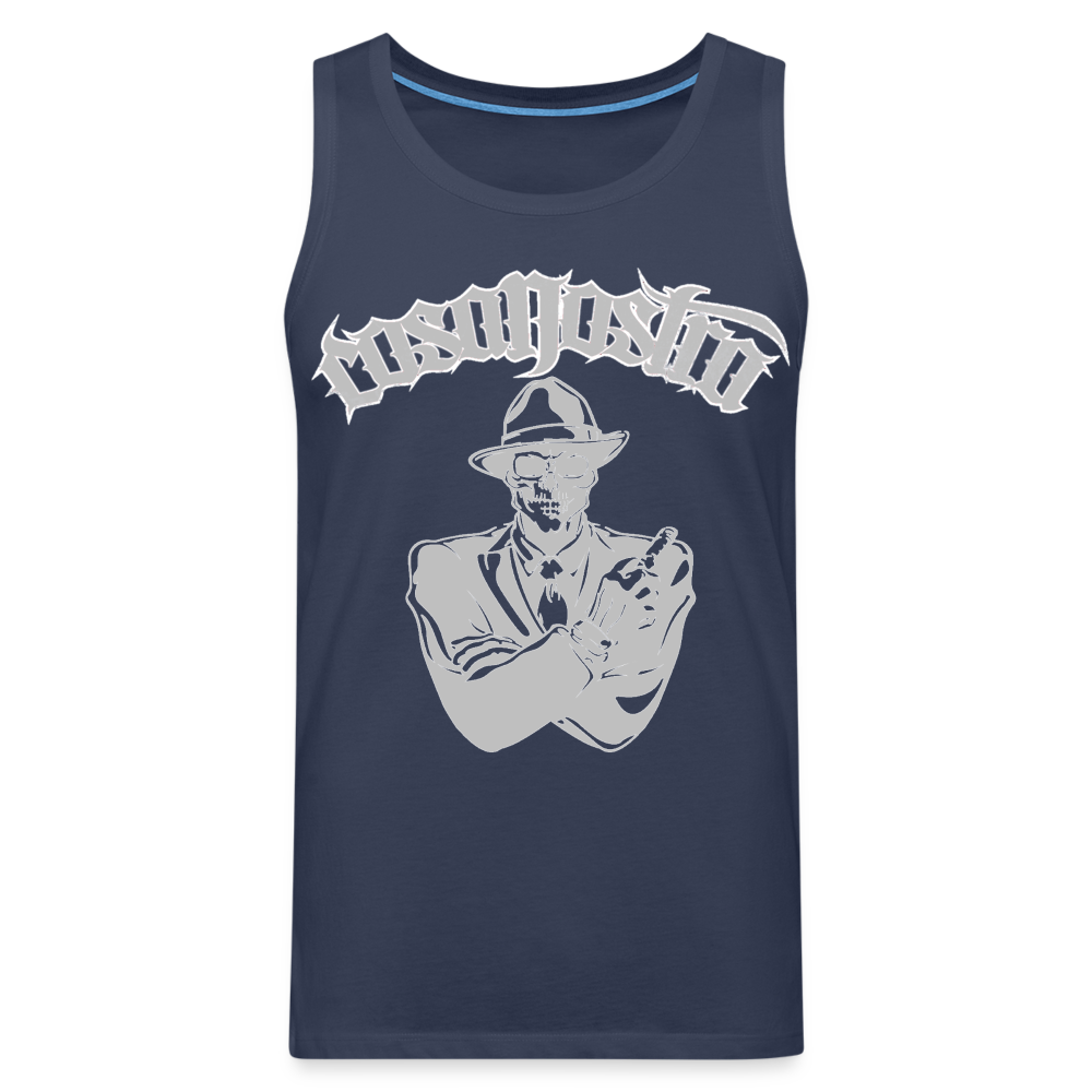 Tanktop COSANOSTRA T-Shirt Muskelshirt Achselshirt Sport Basic  Herren - Navy