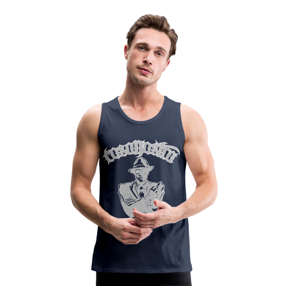 Tanktop COSANOSTRA T-Shirt Muskelshirt Achselshirt Sport Basic  Herren - Navy