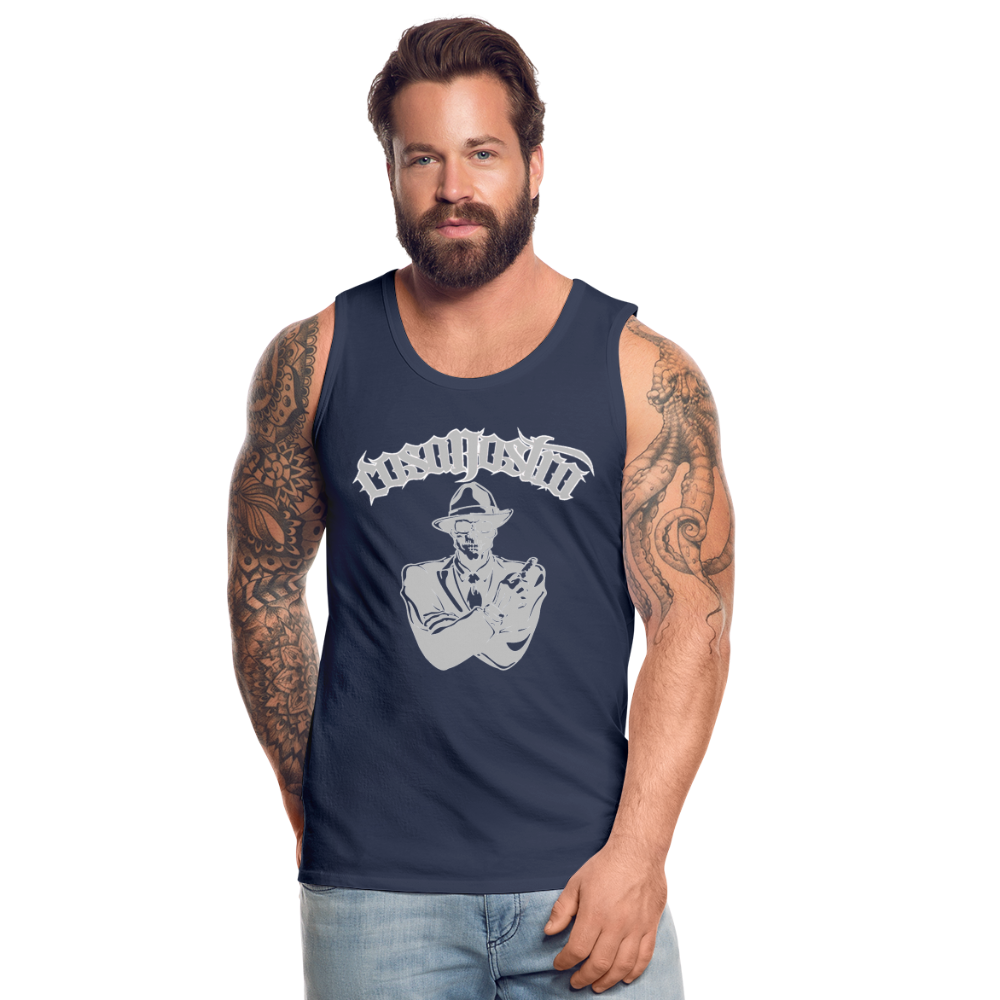 Tanktop COSANOSTRA T-Shirt Muskelshirt Achselshirt Sport Basic  Herren - Navy