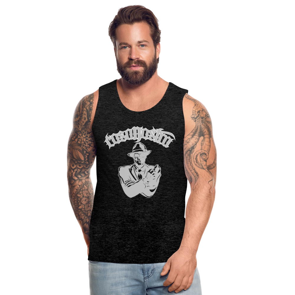 Tanktop COSANOSTRA T-Shirt Muskelshirt Achselshirt Sport Basic  Herren - Anthrazit
