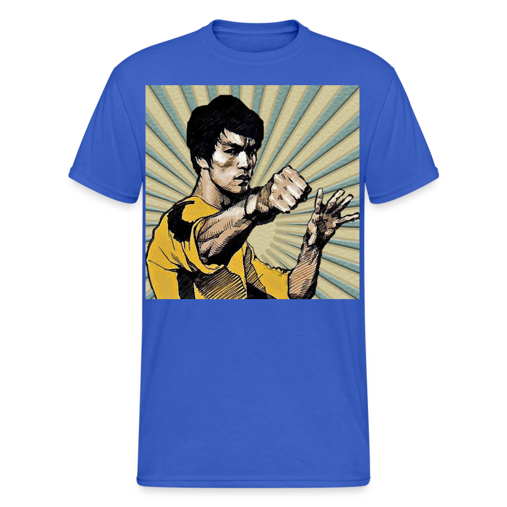 Unisex T-Shirt Streetwear Fashion Kung Fu Martial arts Bruce Lee - Königsblau
