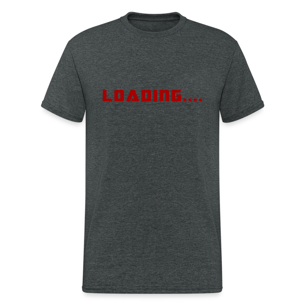 Männer Gildan Heavy T-Shirt - Dunkelgrau meliert