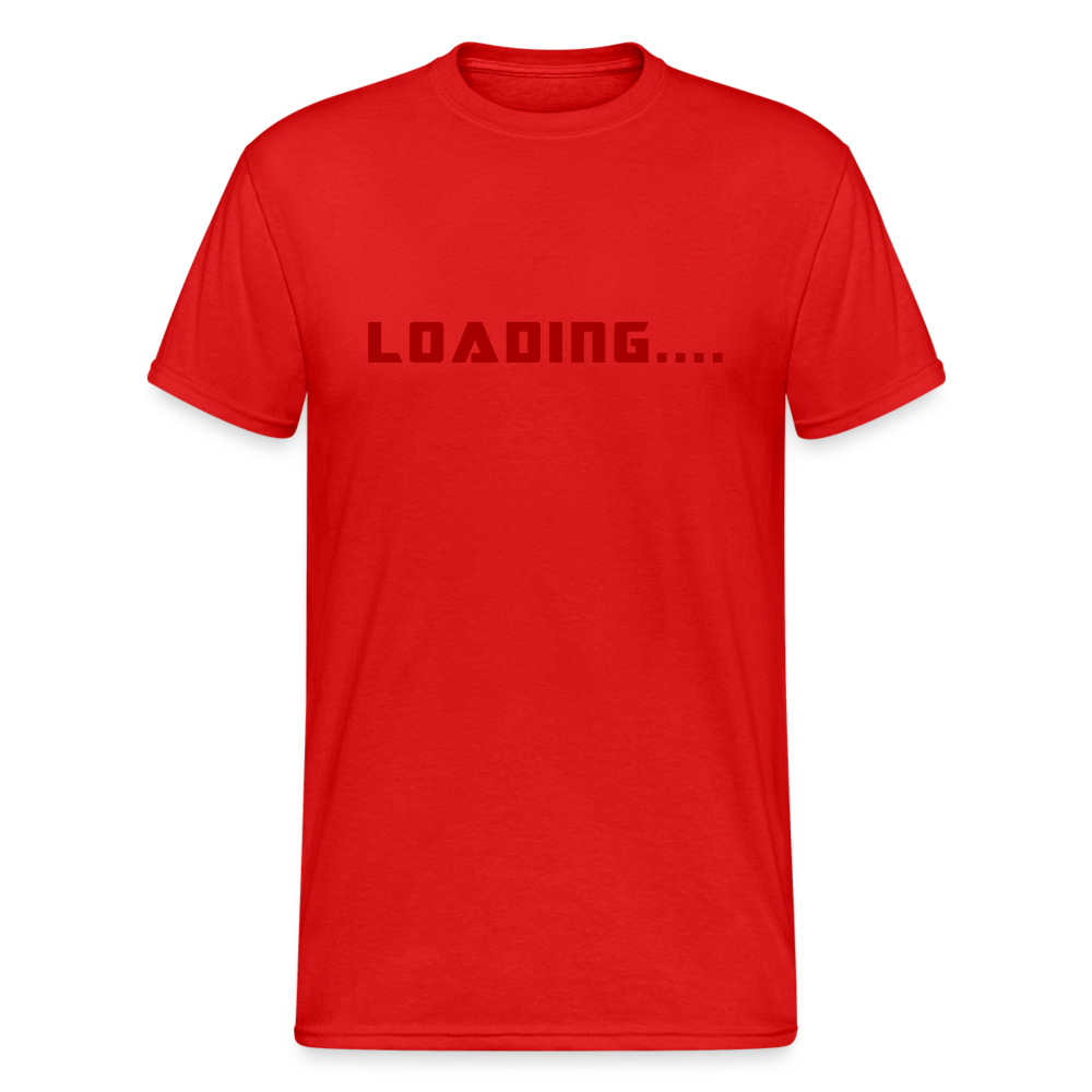 Männer Gildan Heavy T-Shirt - Rot