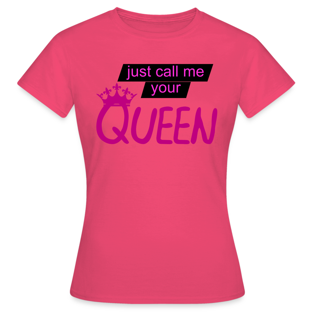 Damen T-Shirt Mädelsabend Party Fashion Rundhals Queen Top Streetwear - Azalea