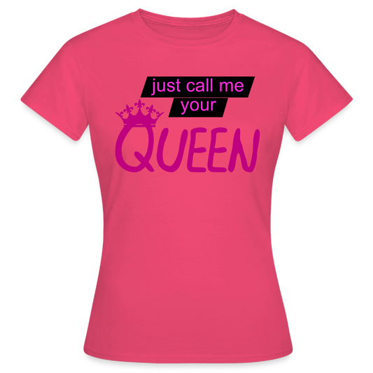 Damen T-Shirt Mädelsabend Party Fashion Rundhals Queen Top Streetwear - Azalea