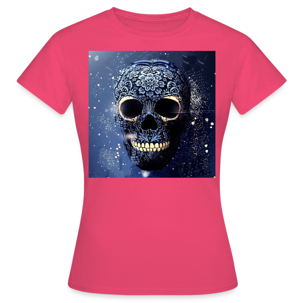 T-Shirt Damen Oberteil Frauen kurzarm Tshirt Baumwolle Rundhals Top Streetwear - Azalea