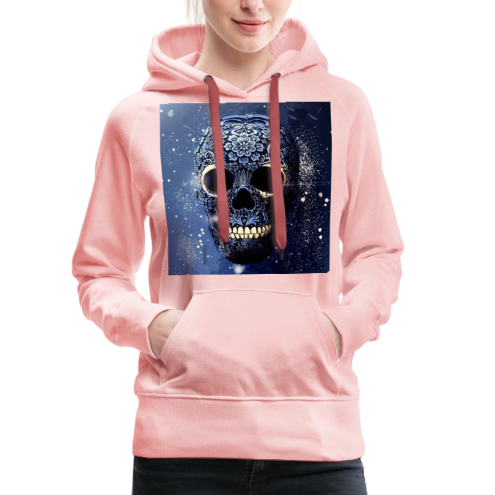 Kapuzenpullover Sweatjacke Sweatshirt Hoodie Pulli Basic Damen Kapuze - Kristallrosa